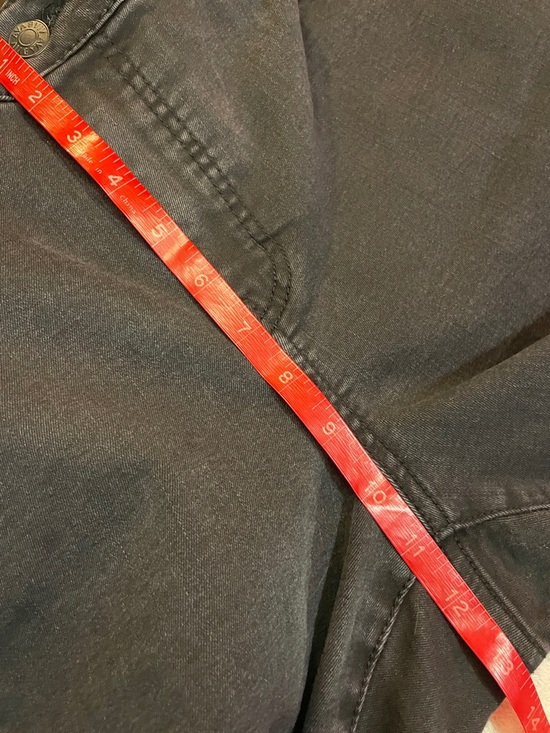 Ava & Viv Black Mid-Rise Skinny Cropped Raw-Hem Ankle Jeans - Picture 7 of 12